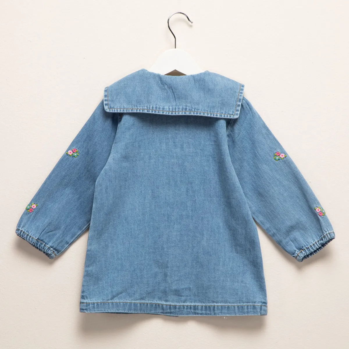 YAMP - Overol Yamp Casual Algodón Diseño Floral Bebé Niña