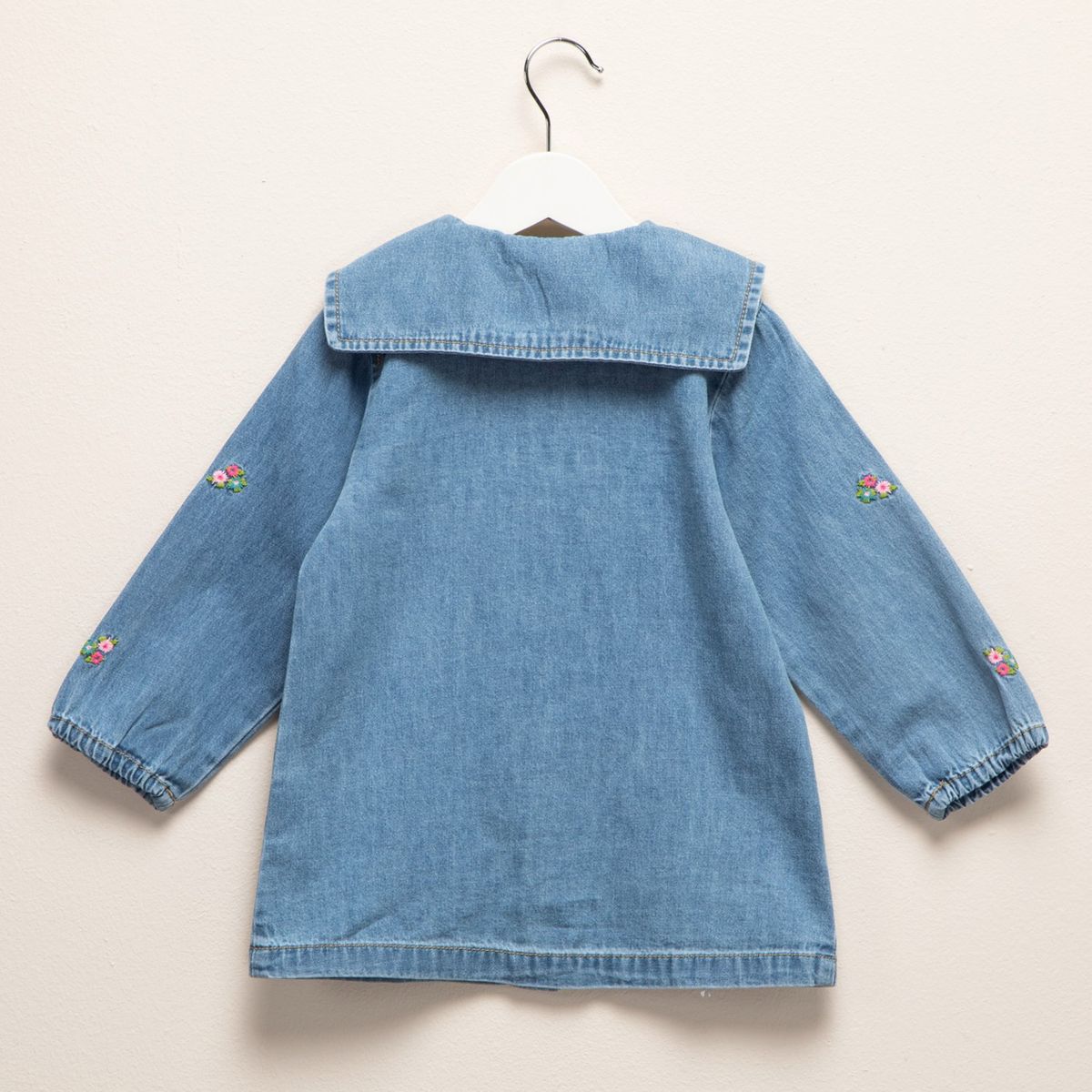 YAMP - Overol Yamp Casual Algodón Diseño Floral Bebé Niña