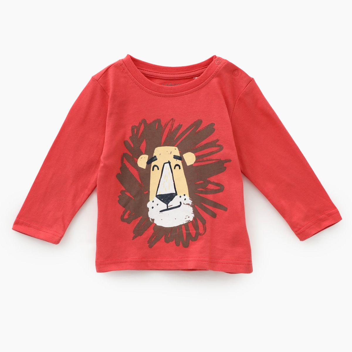 YAMP - Polo Yamp Manga Larga Estampada Bebé Niño Algodón