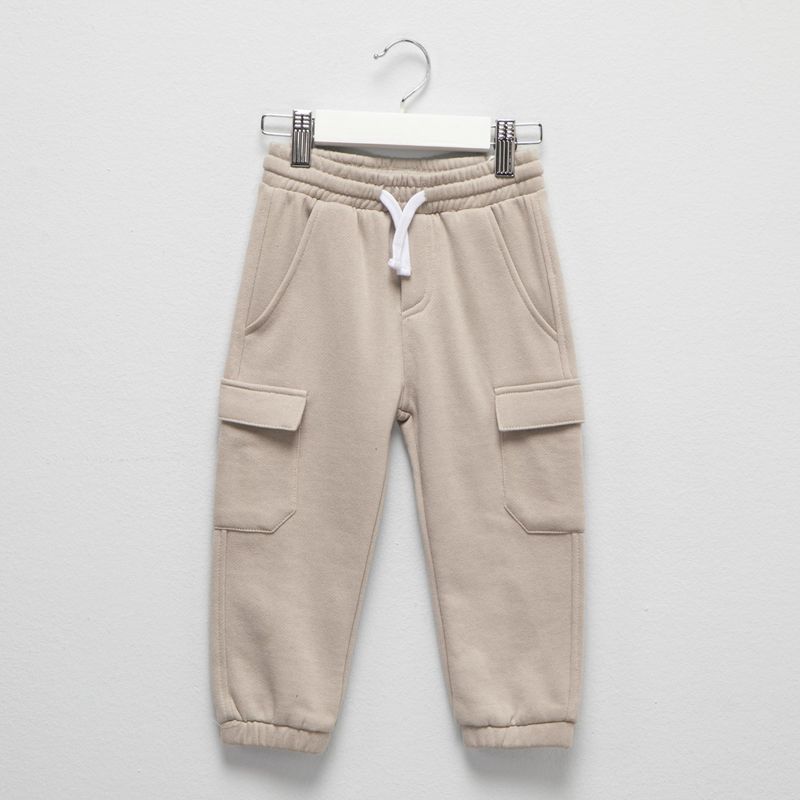 YAMP - Buzo Yamp Cargo Polialgodón Bebé Niño Beige