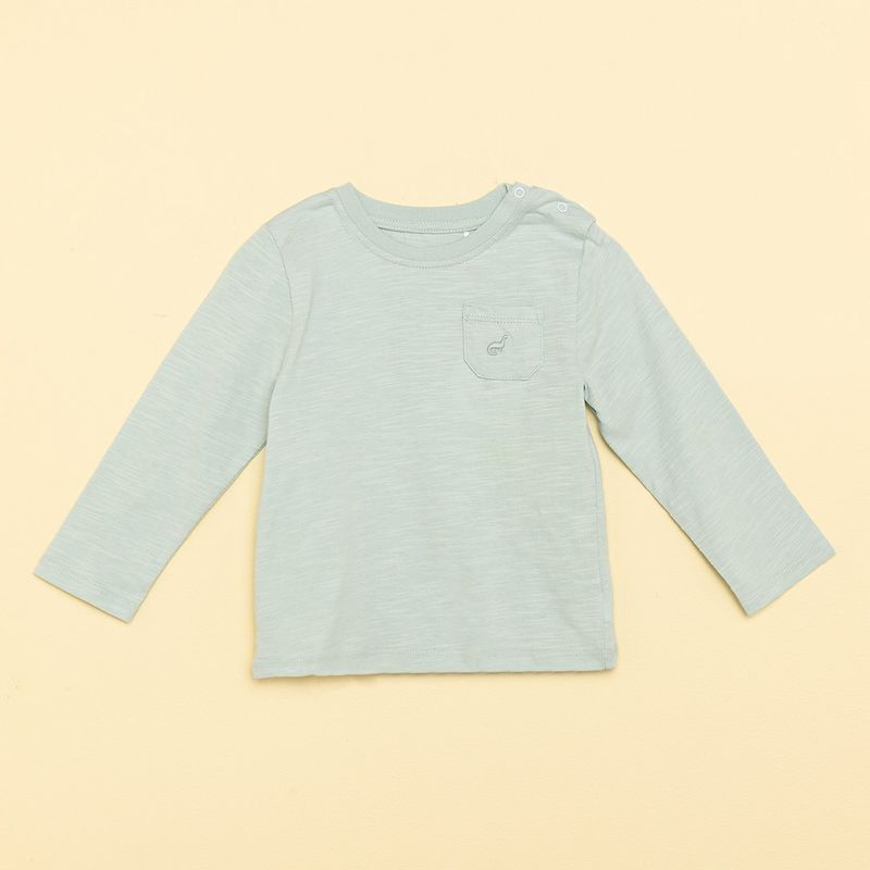 YAMP - Polo Yamp Manga Larga Bebé Niño Algodón Diseño Casual