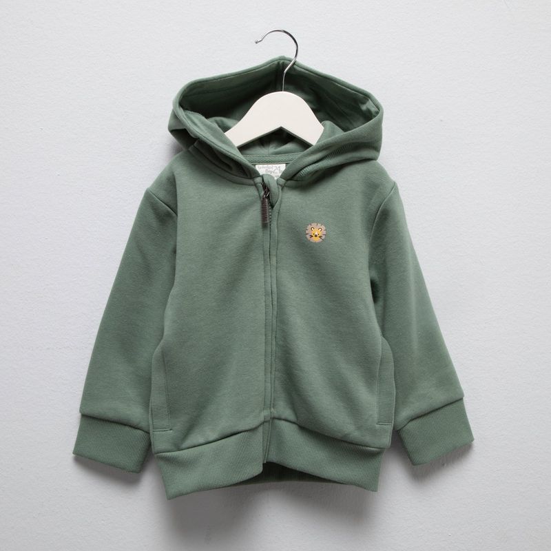 YAMP - Polera Yamp Casual con Gorro para Bebé Niño Algodón