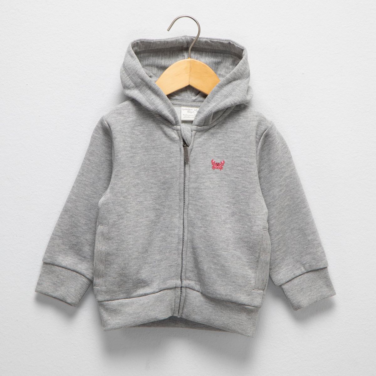 YAMP - Polera Yamp Casual con Gorro para Bebé Niño Algodón