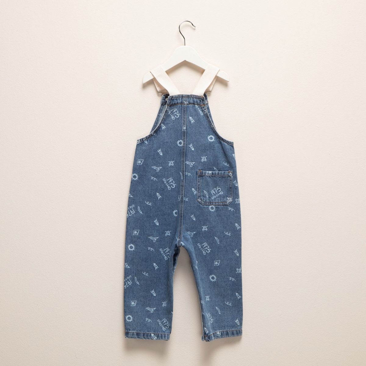 YAMP - Overol Yamp Casual 100% Algodón Bebé Niño Estampada