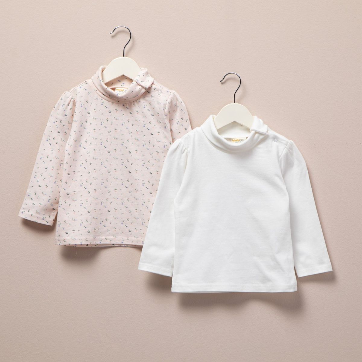 YAMP - Pack 2 Beatle Bebé Niña Yamp Algodón Manga Larga