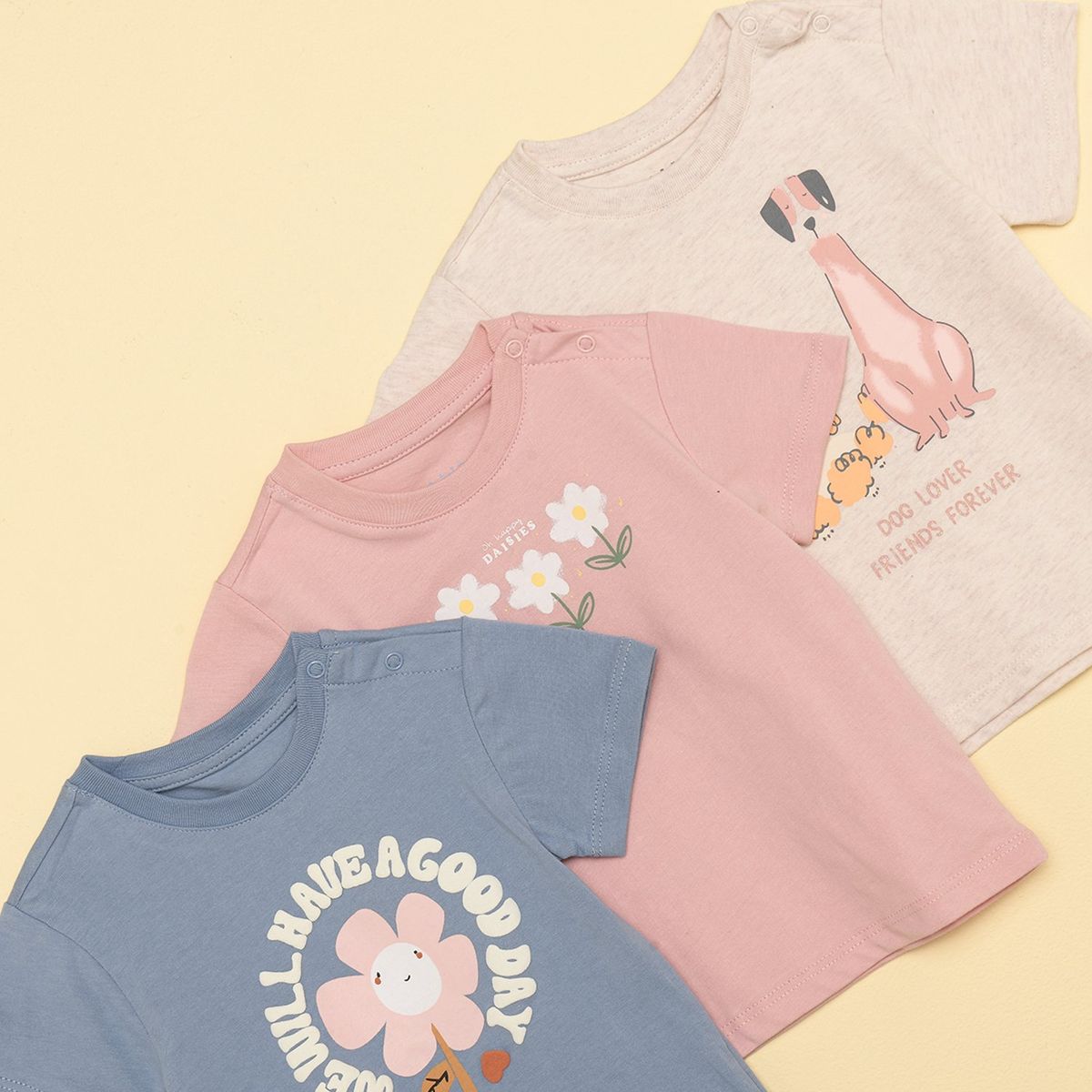 YAMP - Polo Bebé Niña Packx3 Yamp