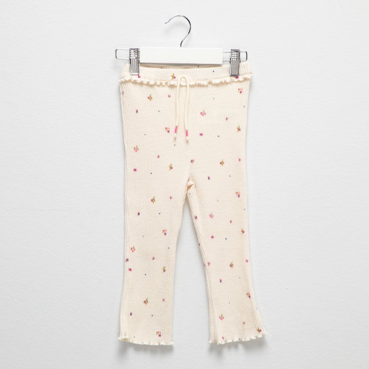 YAMP - Pantalón Yamp Casual Flare Bebé Niña Algodón Flores