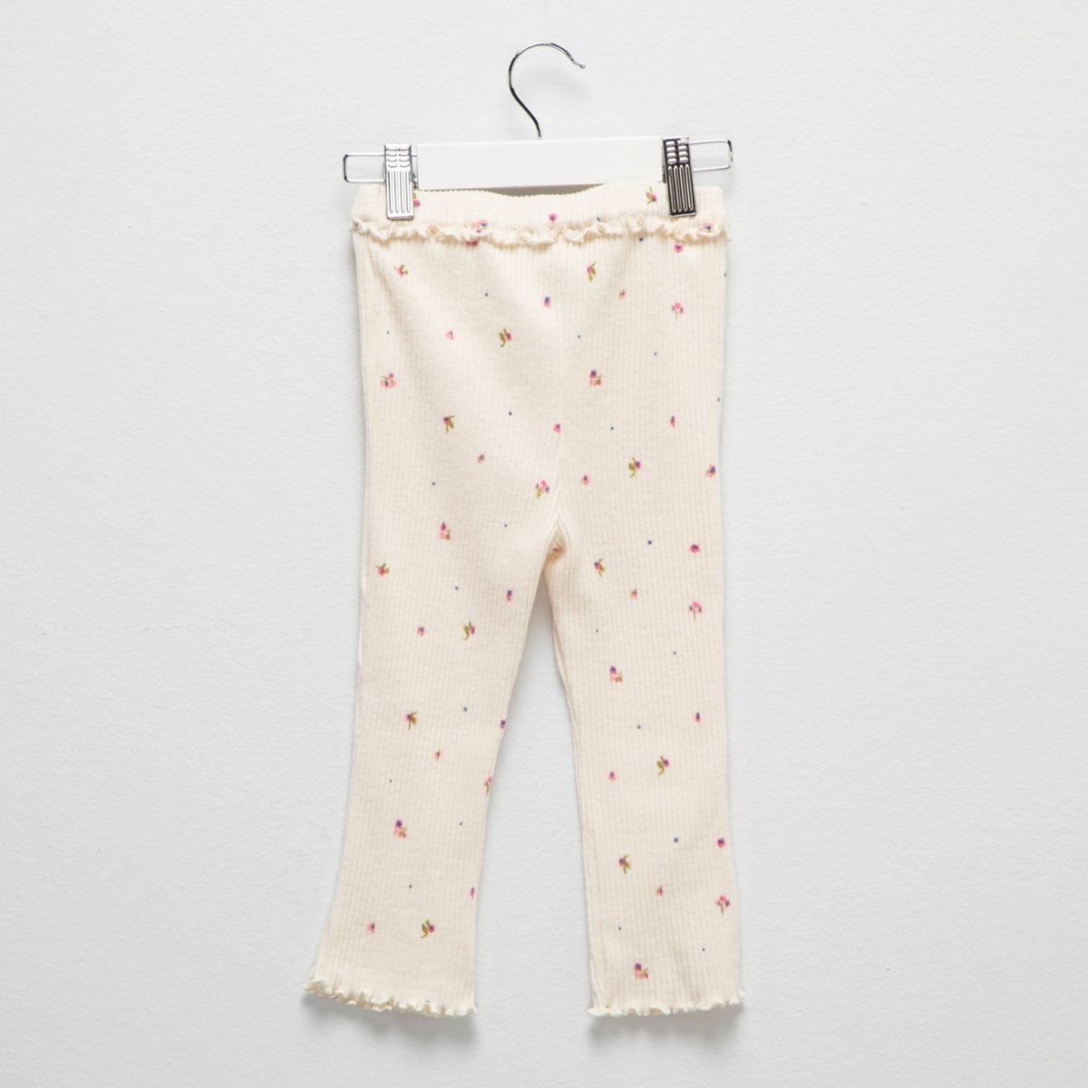 YAMP - Pantalón Yamp Casual Flare Bebé Niña Algodón Flores