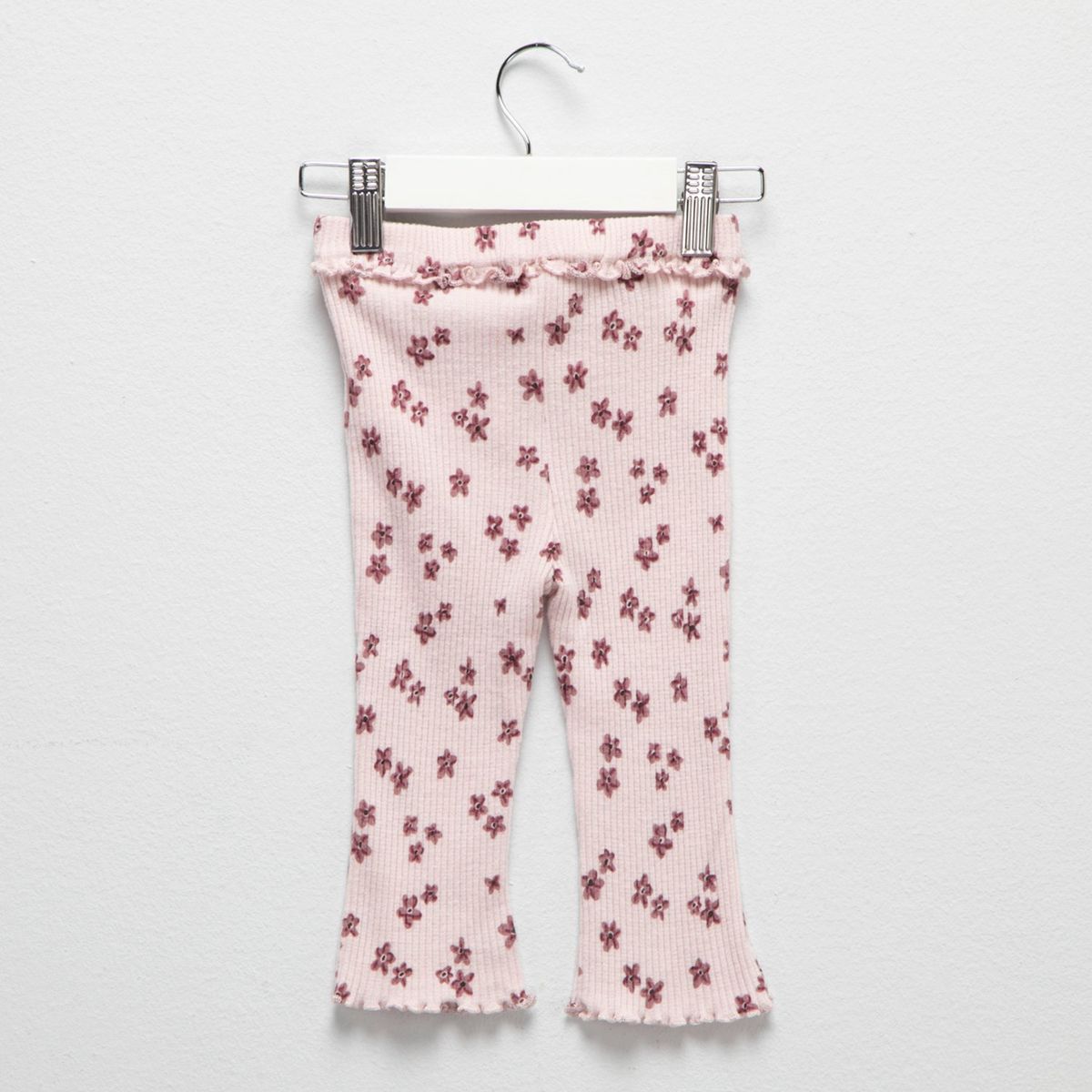 YAMP - Pantalón Yamp Casual Flare Bebé Niña Algodón Flores