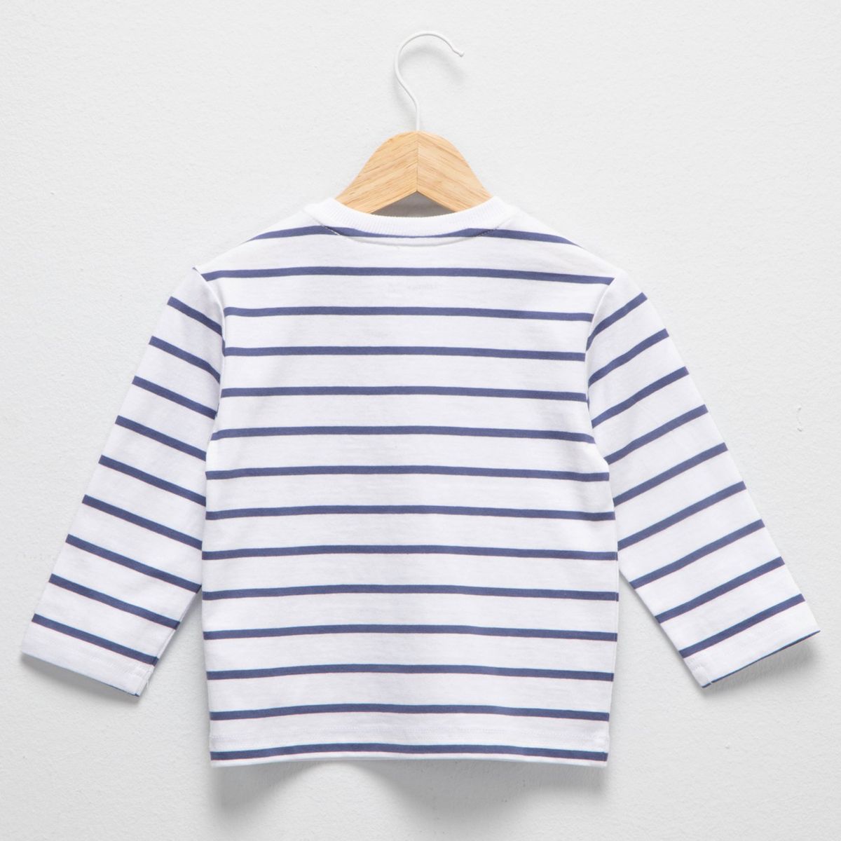 YAMP - Polo Yamp Casual Algodón Bebé Niño Rayas Manga Larga