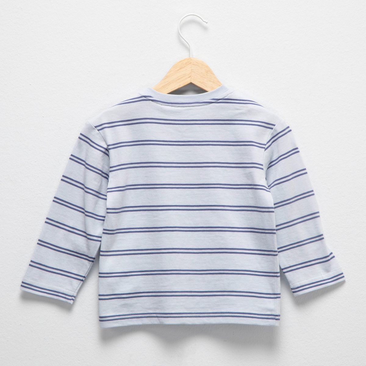 YAMP - Polo Yamp Casual Algodón Bebé Niño Rayas Manga Larga