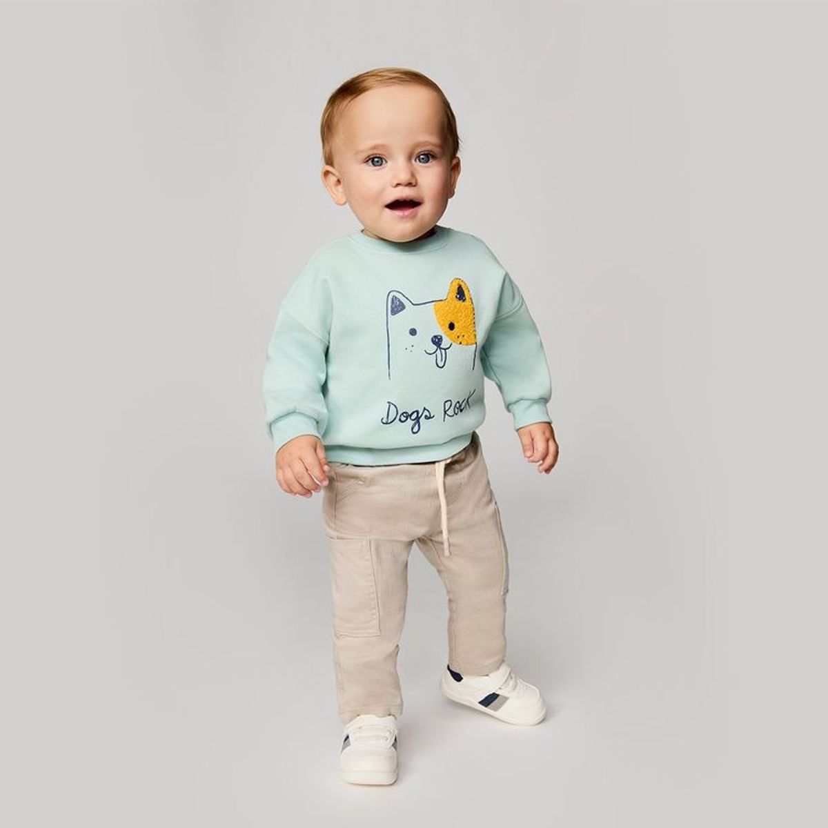 YAMP - Pantalón Yamp Casual Bebé Niño Algodón Cargo