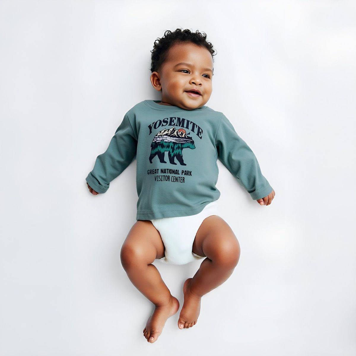 YAMP - Pack 3 Polos Manga Larga Bebé Niño Yamp Algodón Estampadas