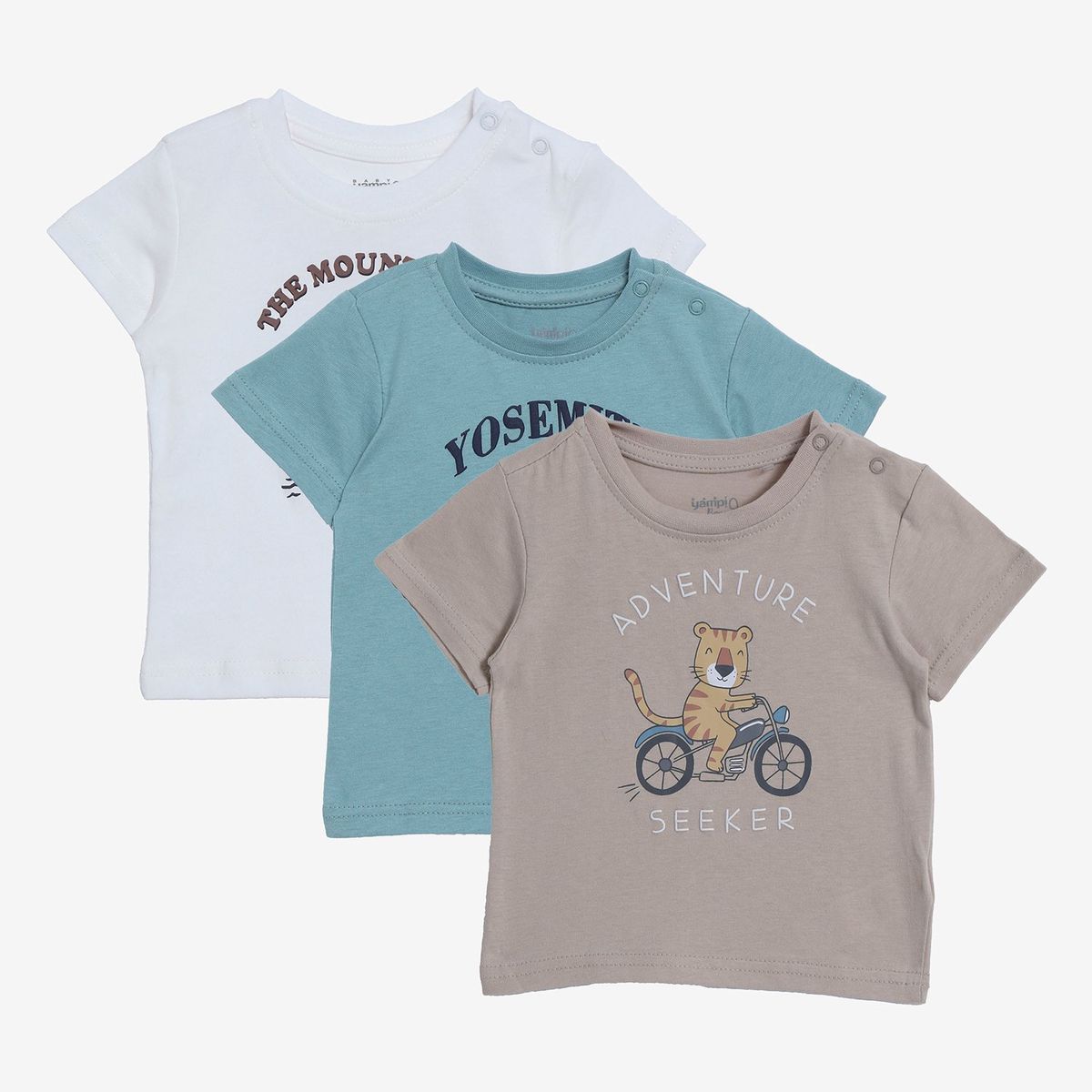 YAMP - Polo Bebé Niño Pack X3 Yamp