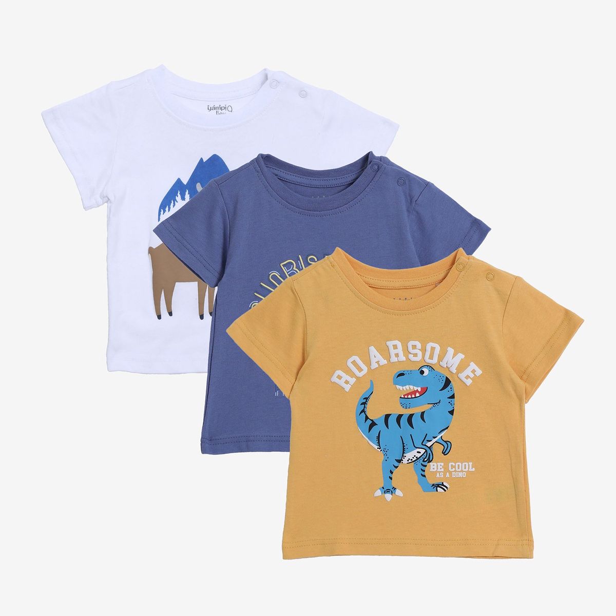 YAMP - Polo Bebé Niño Pack X3 Yamp