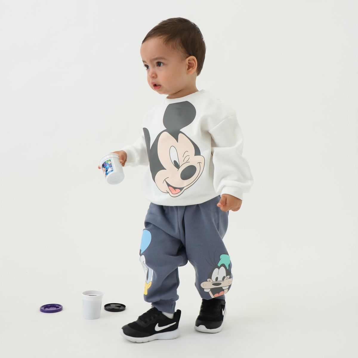 DISNEY - Conjunto Bebé Niño Algodón Mickey Mouse