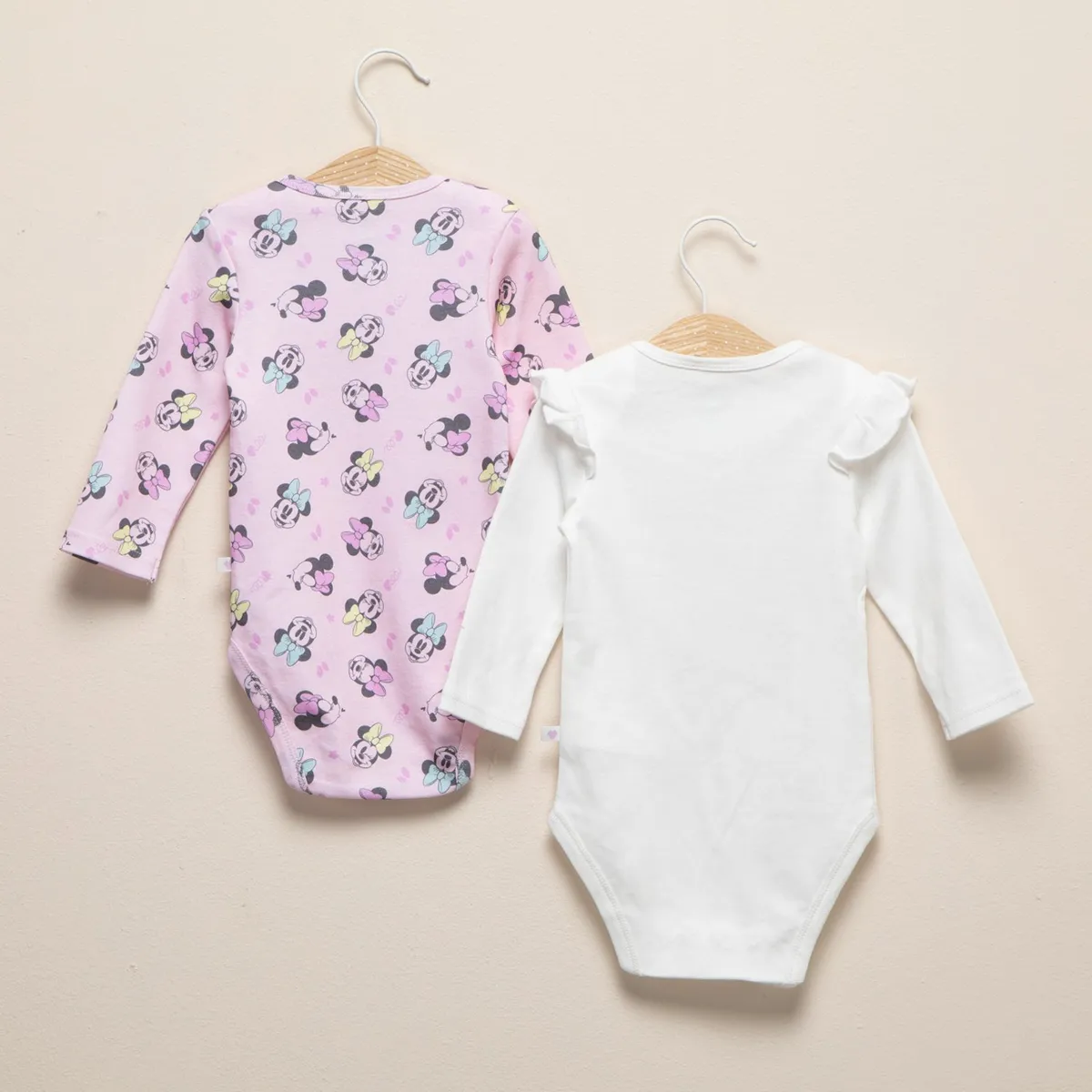 MINNIE - Body Bebé Niña Algodón Minnie