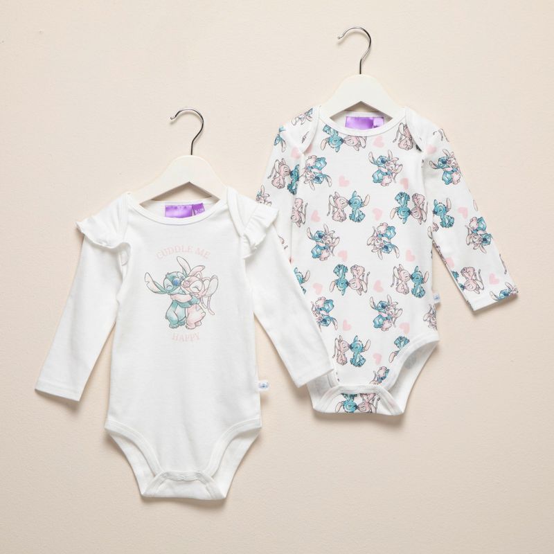 DISNEY - Body Bebé Niña Algodón Lilo Y Stitch