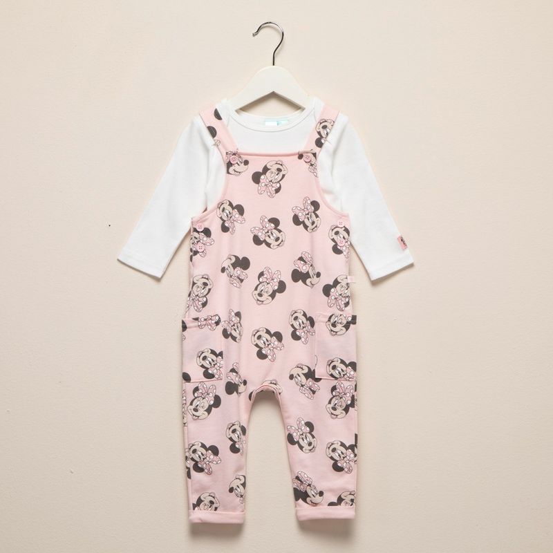 MINNIE - Enterizo Bebé Niña Algodón Minnie