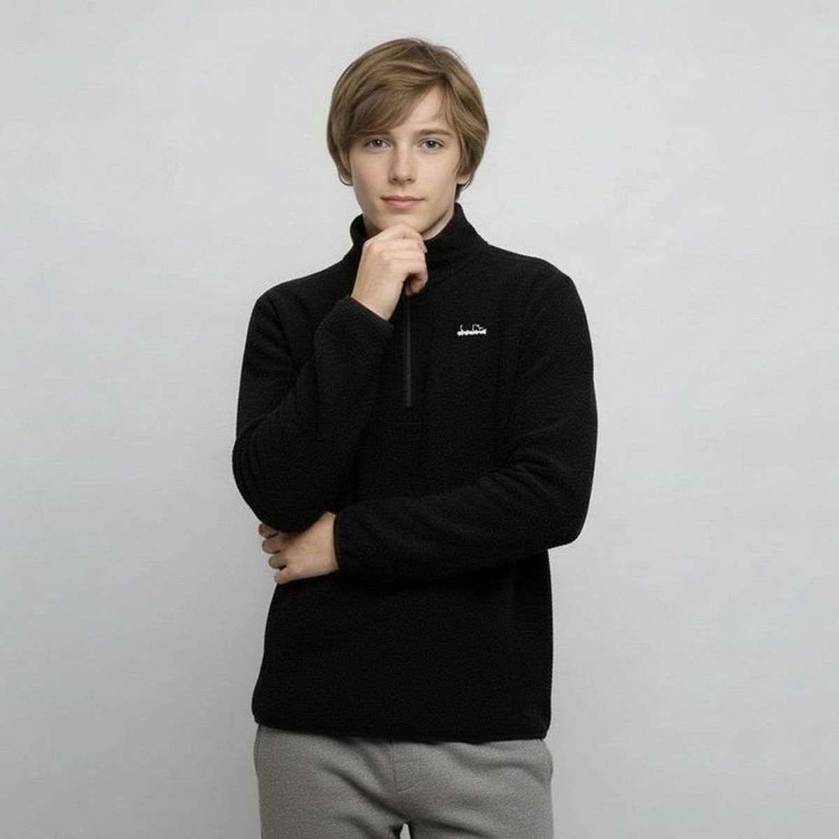 DIADORA - Polera Niño Polar Diadora