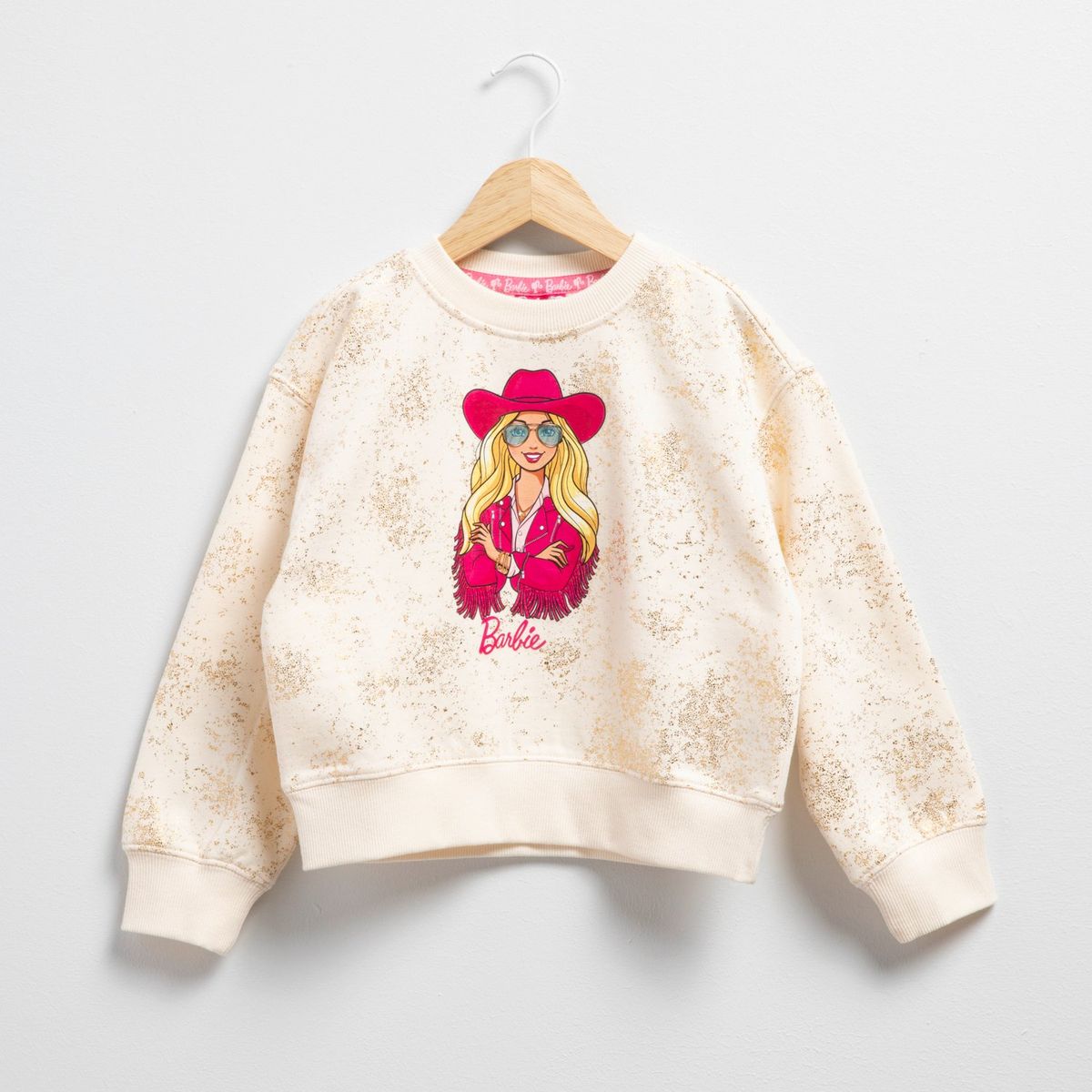 BARBIE - Polera Niña Algodón Barbie