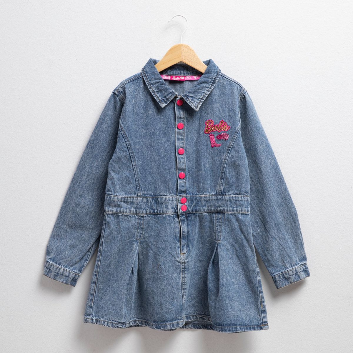 BARBIE - Vestido Niña Algodón Barbie