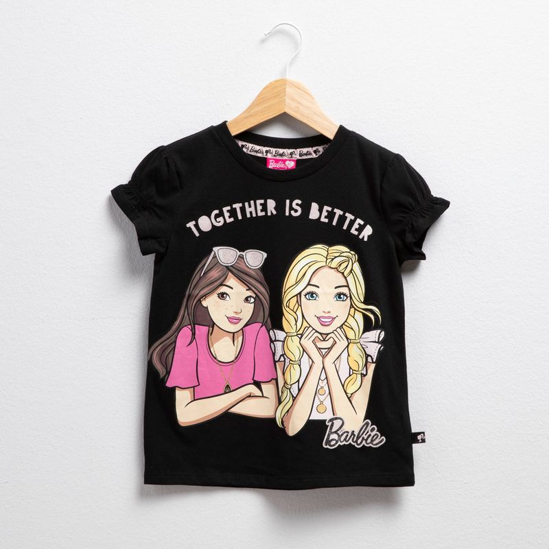 BARBIE - Polo Niña Algodón Barbie