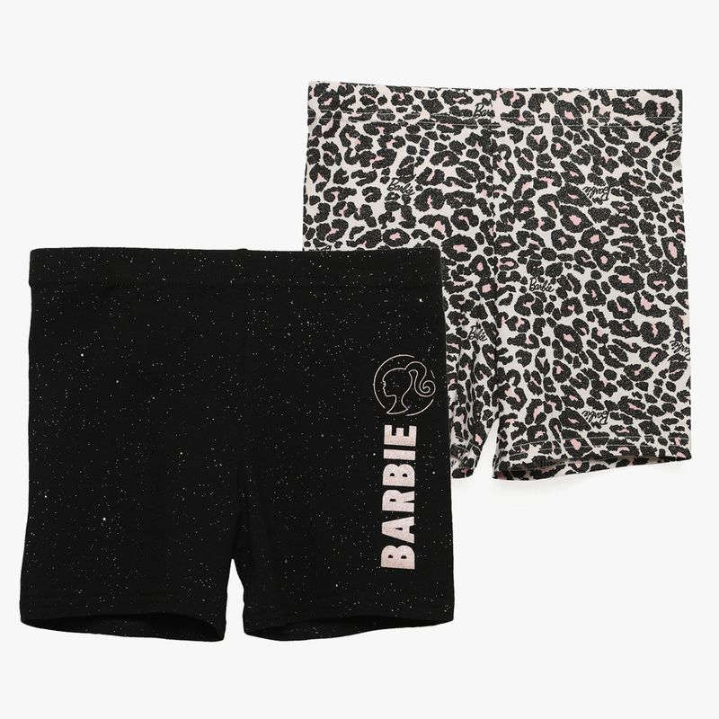 BARBIE - Calza Niña Pack X2 Algodón Barbie