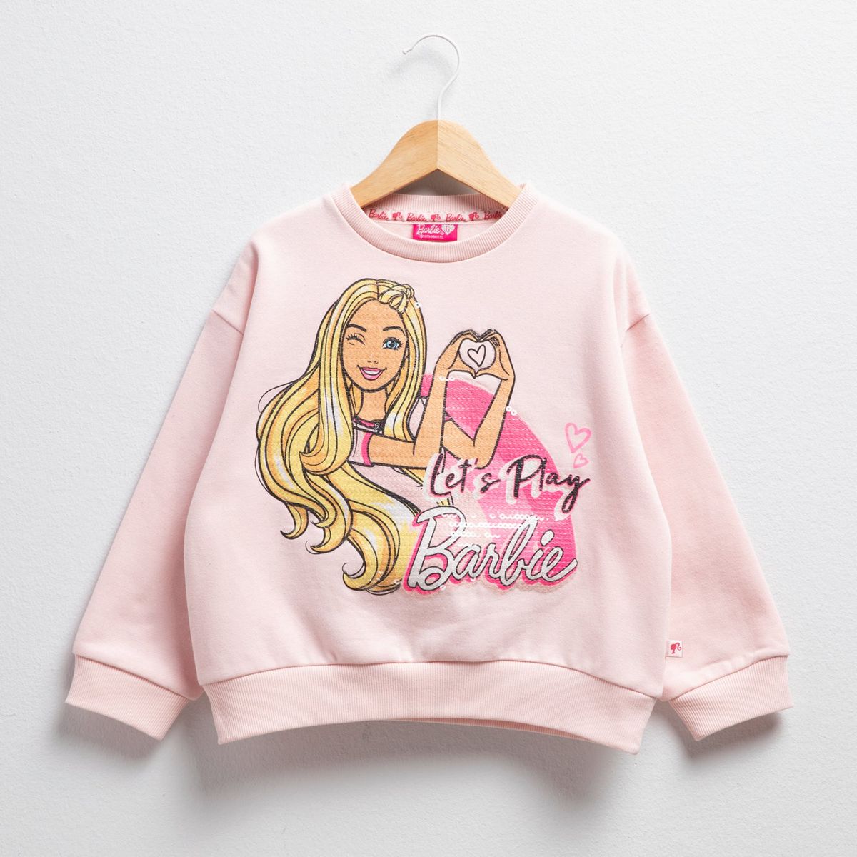 BARBIE - Polera Niña Algodón Barbie