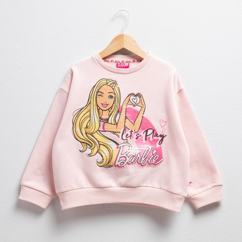 BARBIE - Polera Niña Algodón Barbie