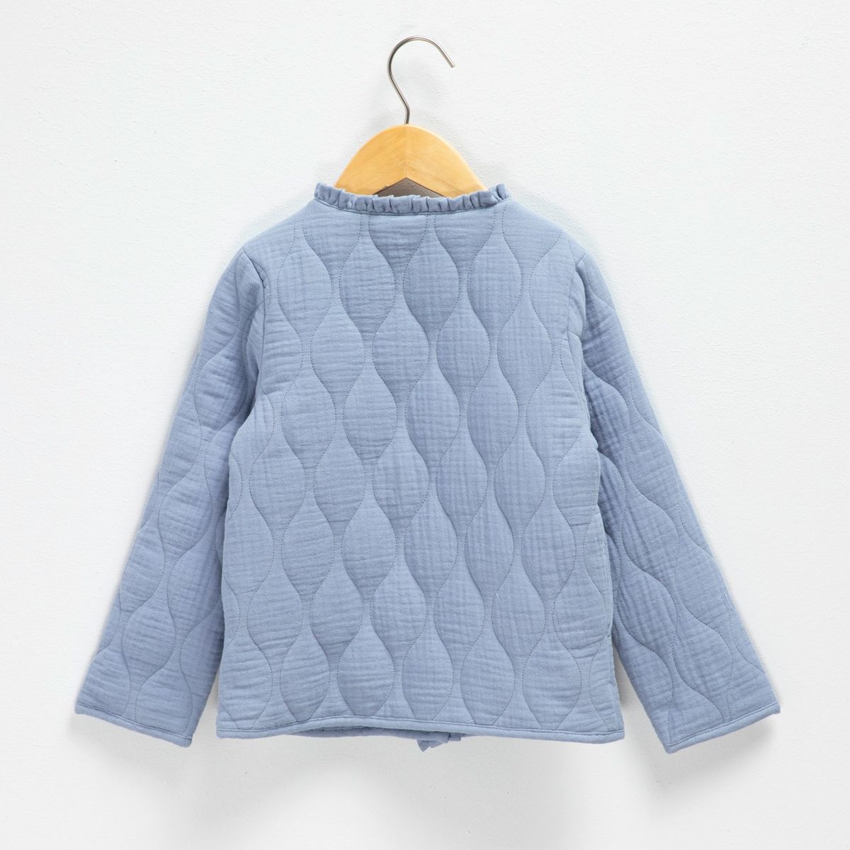 CONIGLIO - Casaca Algodón Coniglio Manga Larga Niña Azul