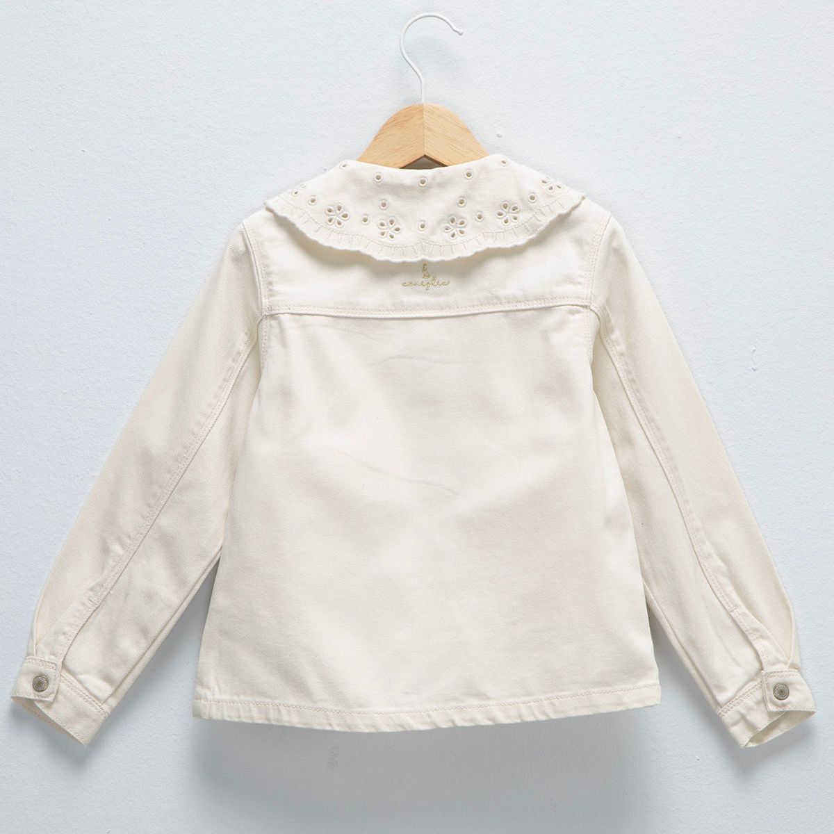 CONIGLIO - Casaca Coniglio Manga Larga Algodón Niña Cuello Clásico