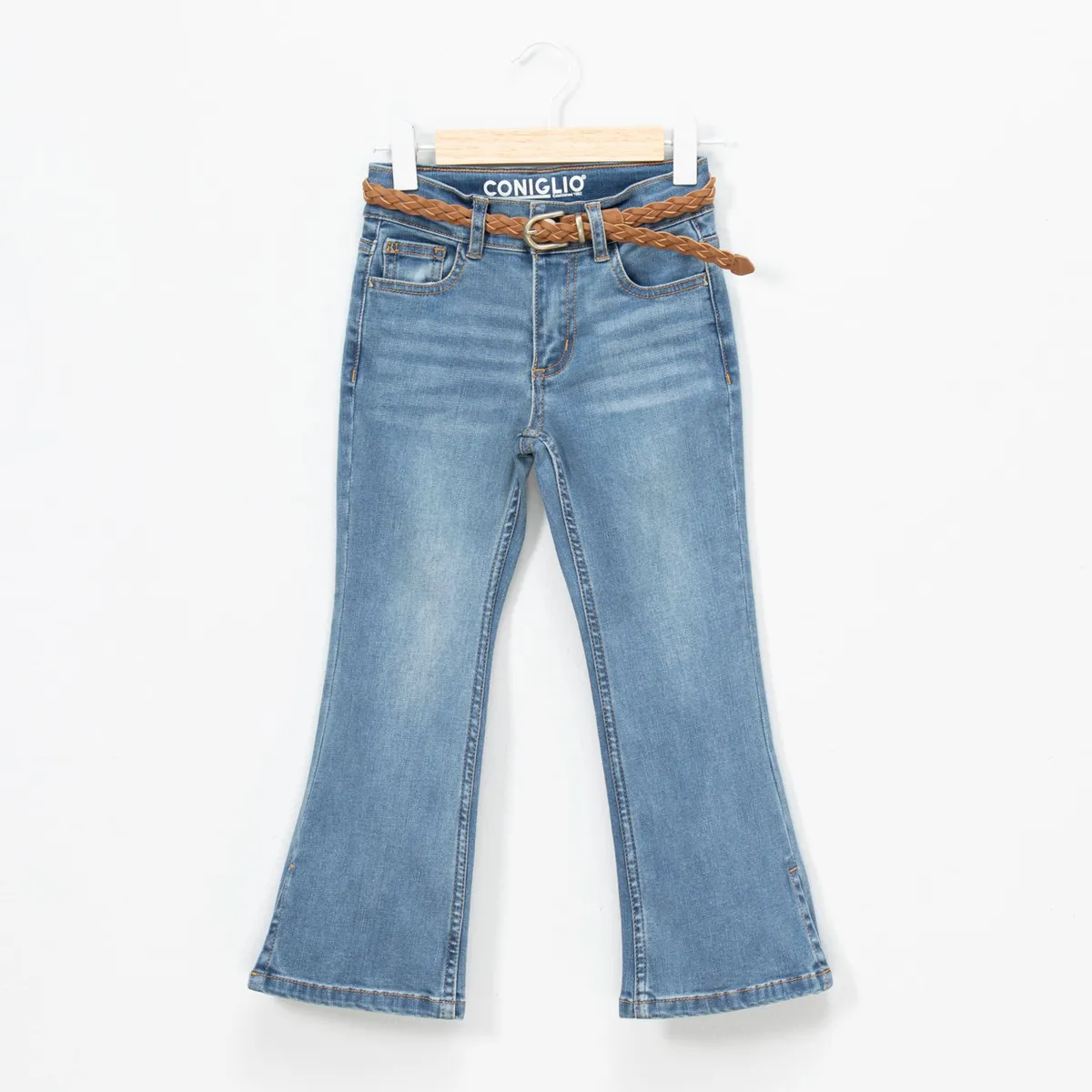CONIGLIO - Jeans Coniglio Casual Tiro Medio Niña Algodón