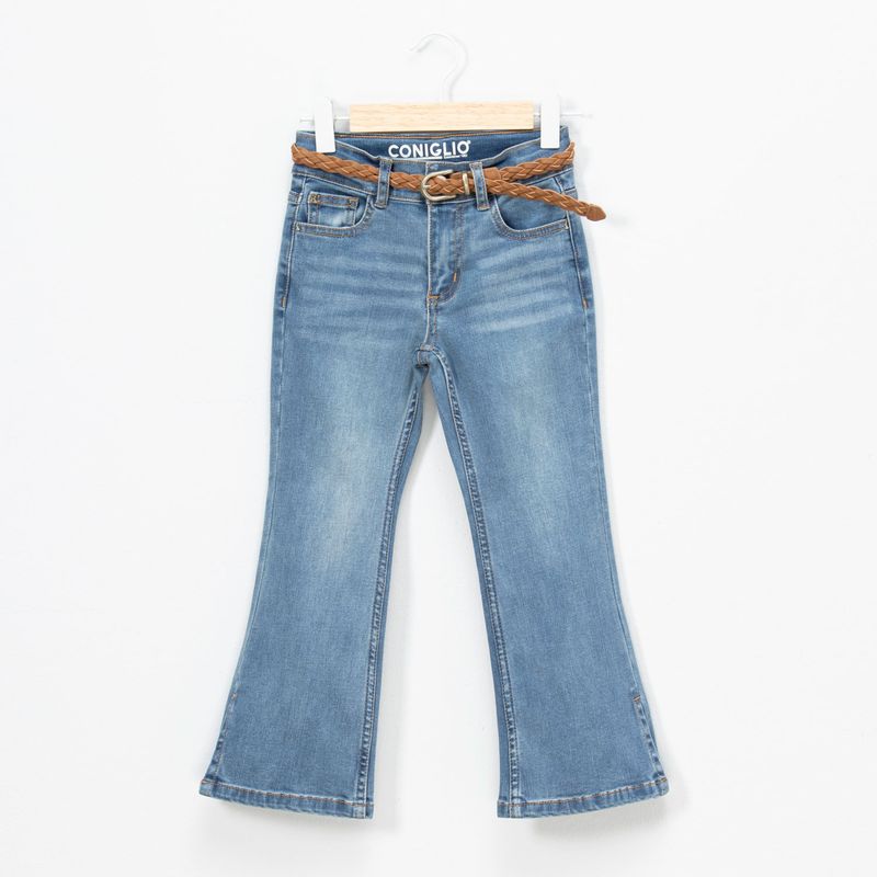 CONIGLIO - Jeans Coniglio Casual Tiro Medio Niña Algodón