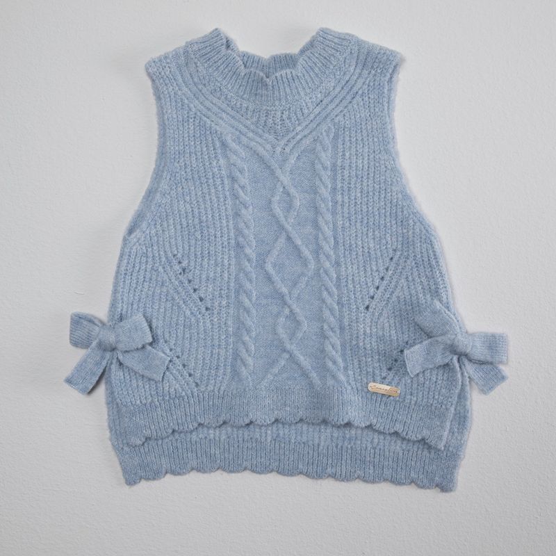 CONIGLIO - Chaleco Niña Tejido Coniglio