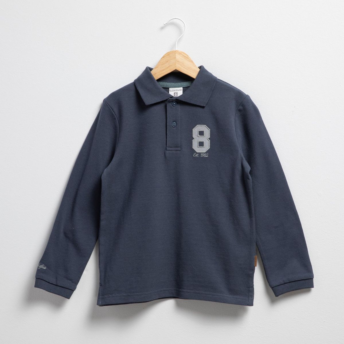 CONIGLIO - Polo Polo Manga Larga Coniglio Algodón Niño