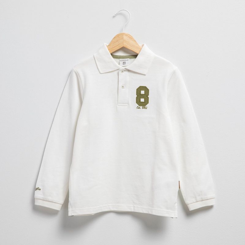 CONIGLIO - Polo Polo Manga Larga Coniglio Algodón Niño