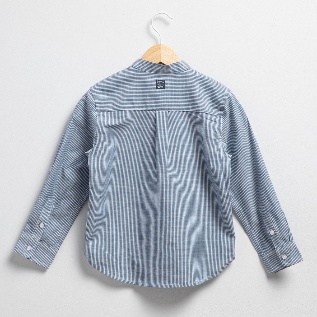 CONIGLIO - Camisa Coniglio Manga Larga Algodón Rayas Niño