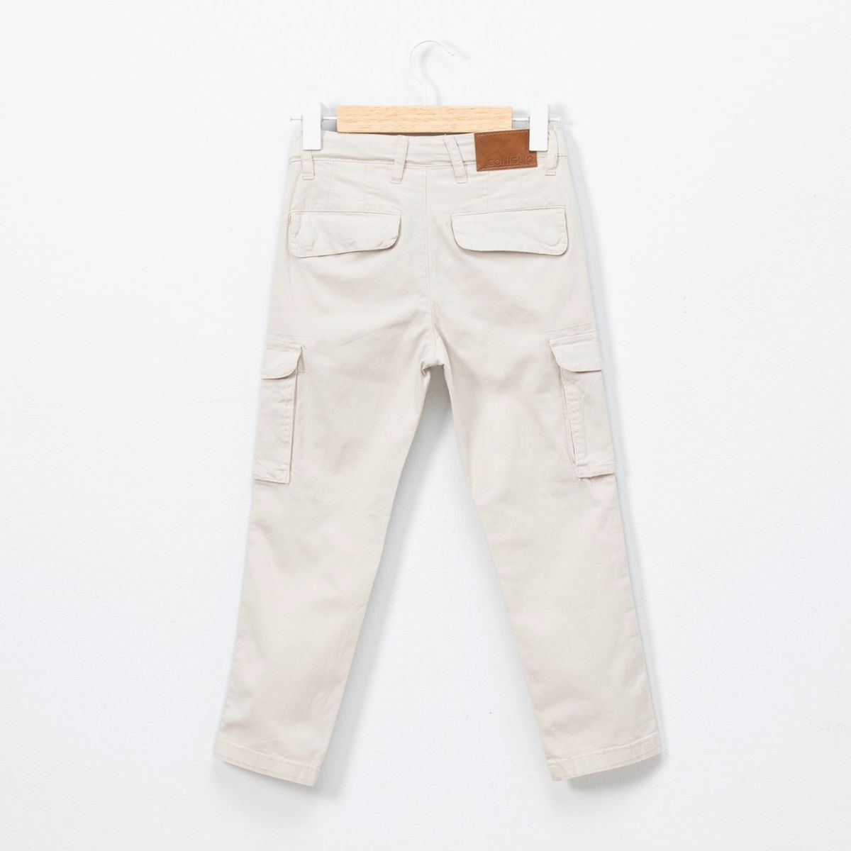 CONIGLIO - Pantalón Coniglio Cargo Algodón Niño Tiro Medio