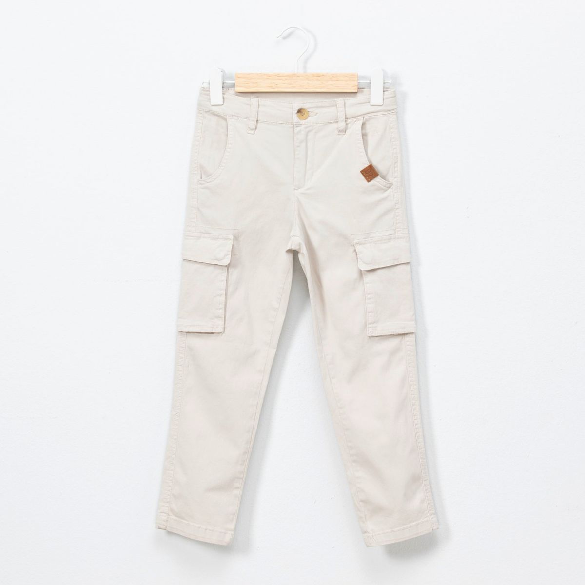 CONIGLIO - Pantalón Coniglio Cargo Algodón Niño Tiro Medio