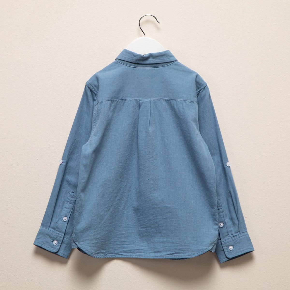 CONIGLIO - Camisa Coniglio Clásica Manga Larga Niño Algodón