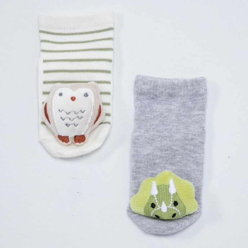 YAMP - Medias Yamp Unisex Bebé Algodón Diseño Liso