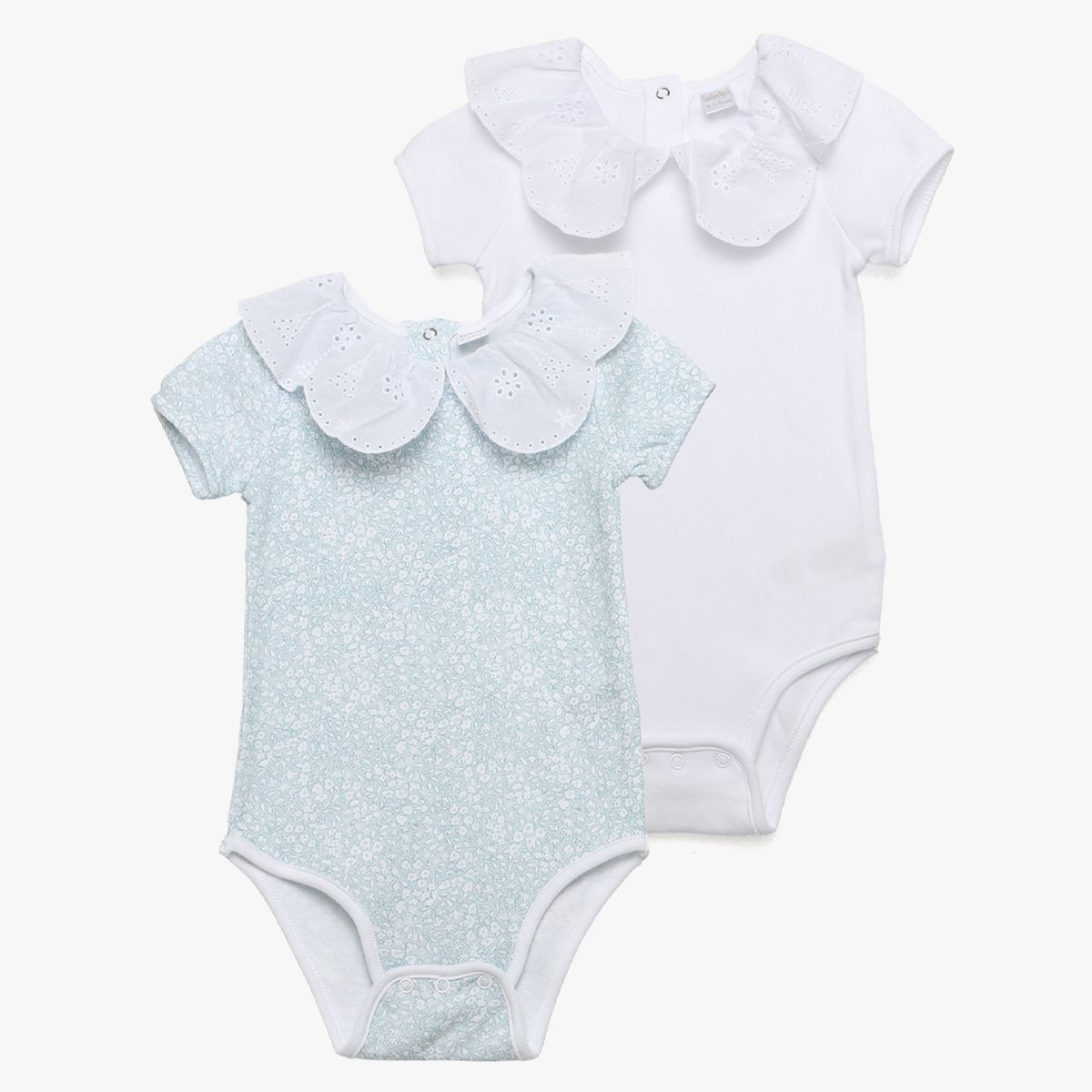 YAMP - Body Bebé Niña Pack X2 Algodón Yamp