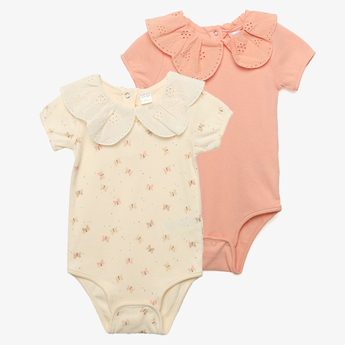 YAMP - Body Bebé Niña Pack X2 Algodón Yamp