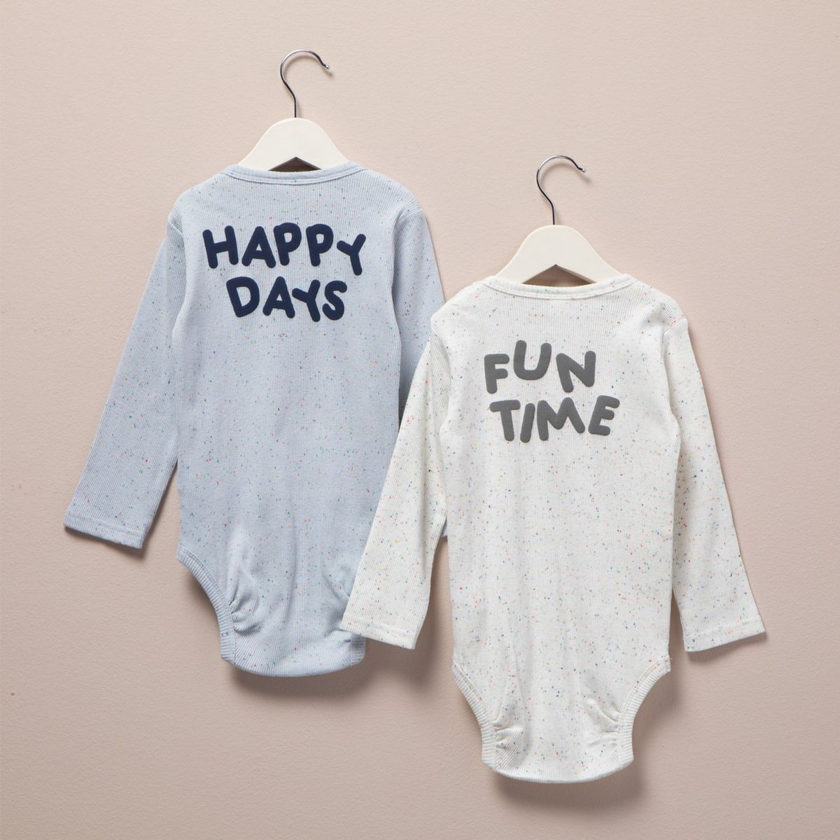 YAMP - Pack de 2 Bodys Yamp Algodón Manga Larga Bebé Niño