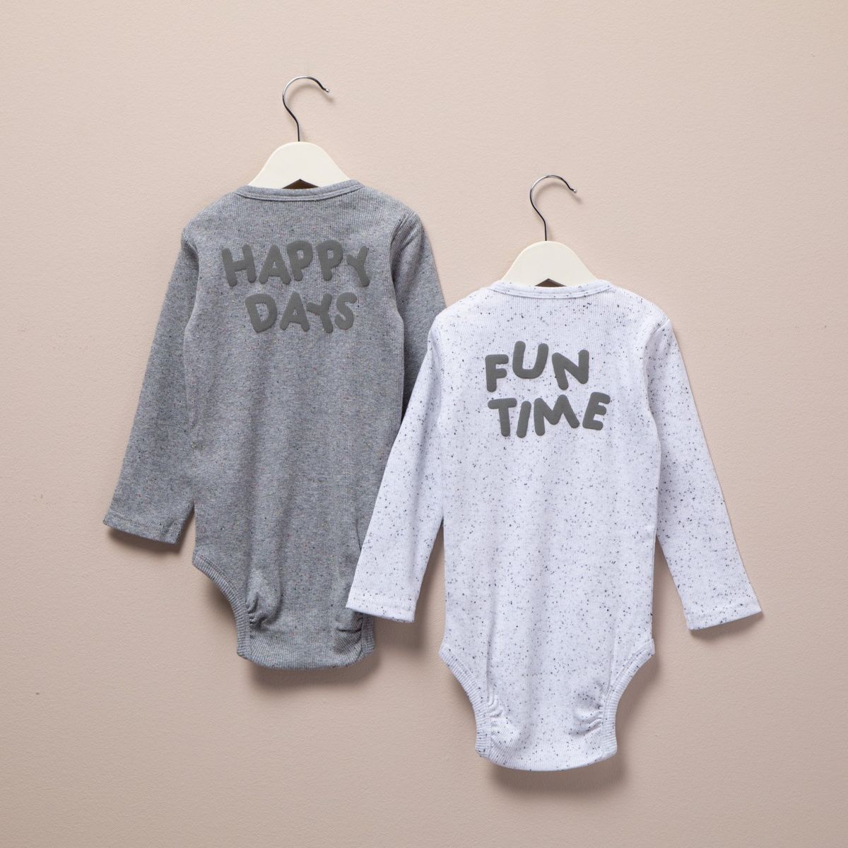 YAMP - Pack de 2 Bodys Yamp Algodón Manga Larga Bebé Niño