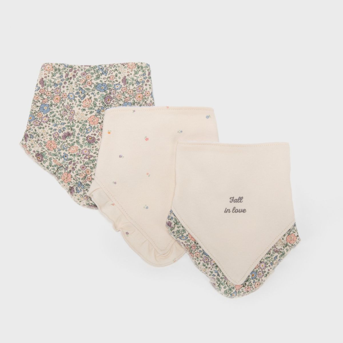 YAMP - Baberos Unisex Bebé Algodón Yamp Pack de 3