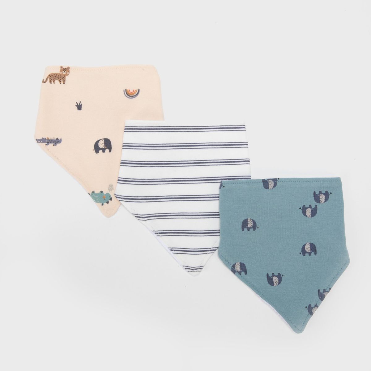 YAMP - Baberos Unisex Bebé Algodón Yamp Pack de 3