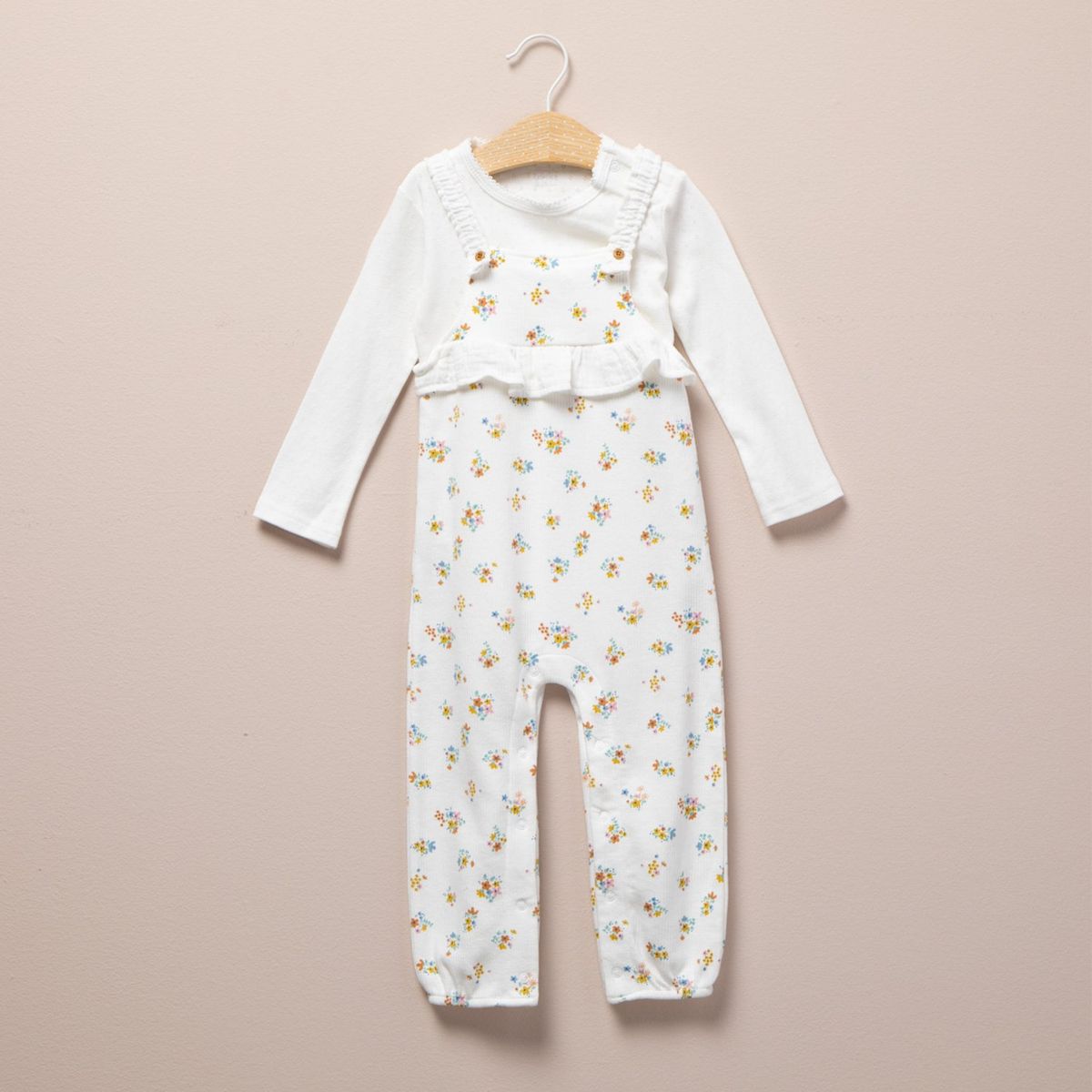 YAMP - Conjunto Yamp Casual Algodón 2 Piezas Bebé Niña