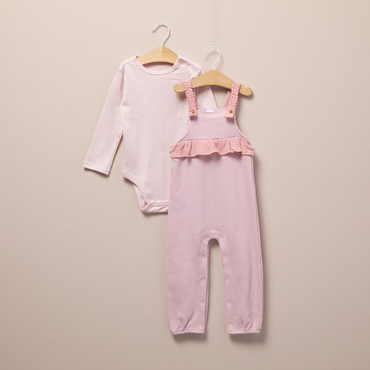 YAMP - Conjunto Yamp Casual Algodón 2 Piezas Bebé Niña